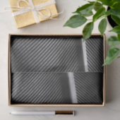 Cool silver gray elegant texture geometric lines 薄葉紙 (ギフト)