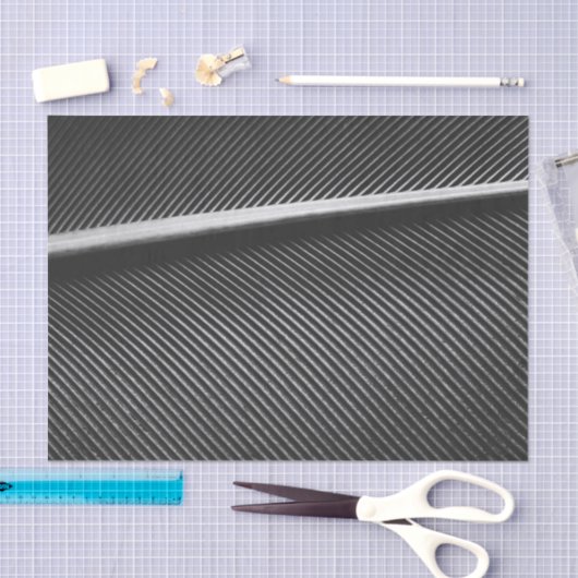 Cool silver gray elegant texture geometric lines 薄葉紙 (クラフト)