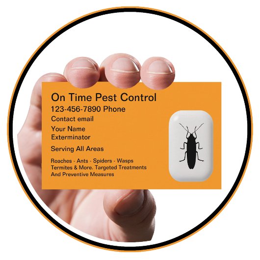 Cool Simple Pest Control Services 名刺
