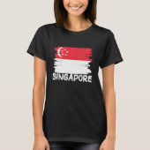 Cool Singapore Flag 1 Tシャツ (正面)