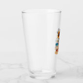 Cool Skeleton at the Beach タンブラーグラス (右)