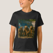 Cool Sloths Skatepark Vintage Photo  Tシャツ (正面)