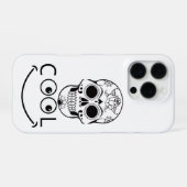 Cool Smiley Face  iPhoneケース (裏面横)