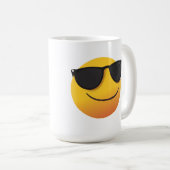 Cool Smiley Mug コーヒーマグカップ (正面右)
