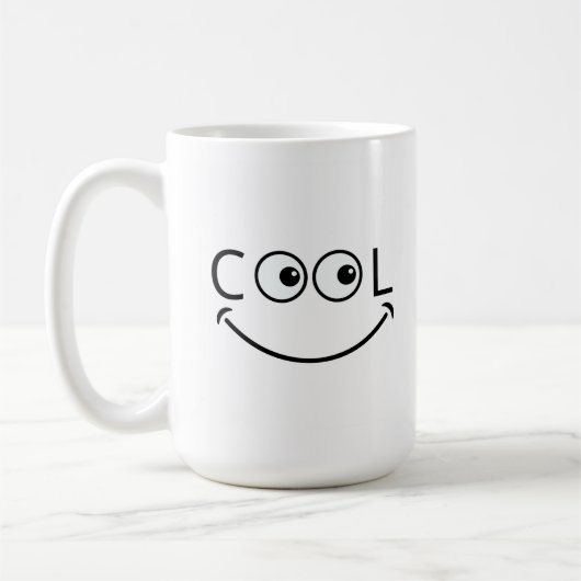 Cool Smiley Mug コーヒーマグカップ (左)