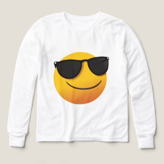 Cool Smiley Sweatshirt | Fun Emoji Graphic Design