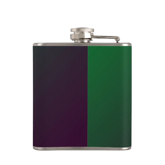 Cool Snake Metallized Tribal Art フラスク (裏面)