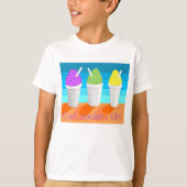 Cool snoball summer in NoLA kids  Tシャツ (正面)