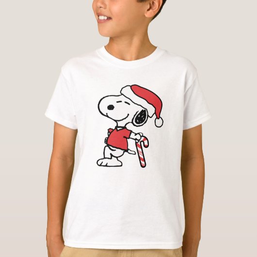 cool snoopy on winter tシャツ (正面)