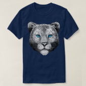 Cool Snow Leopard Leopards Predatory Cat Predator Tシャツ (デザイン正面)