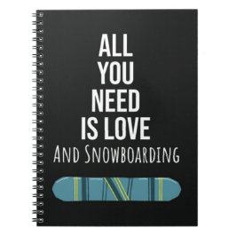 Cool Snowboarding Gifts Snowboarder Winter Sports ノートブック