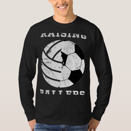 Cool Soccer Dad Volleyball Men Tシャツ (正面)