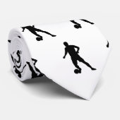Cool Soccer Football Player Pattern | Sport ネクタイ (ロール)