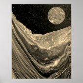 Cool space poster, sci-fi poster ポスター (正面)