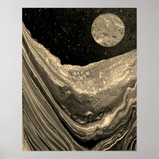 Cool space poster, sci-fi poster ポスター (正面)