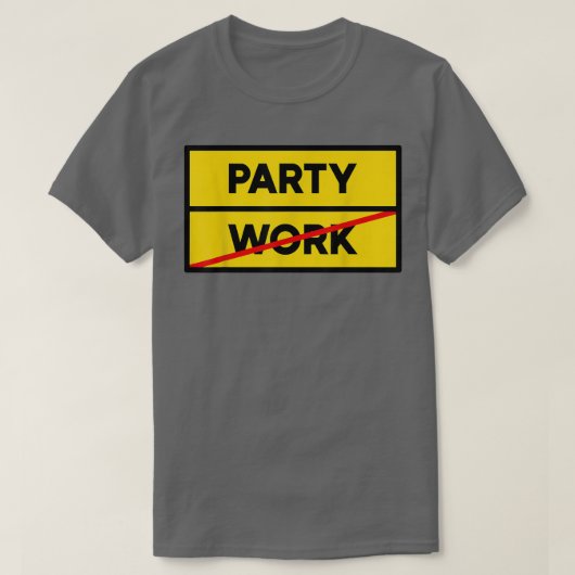 Cool Statement Party Motivation Festival Tシャツ (デザイン正面)
