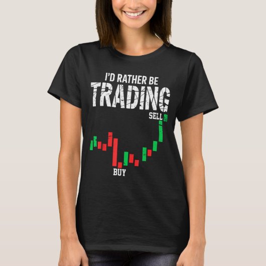 Cool Stock Market Men Women Stock Trader Day Tradi Tシャツ (正面)