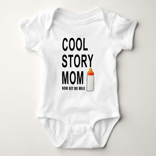 cool storyのお母さん ベビーボディスーツ (正面)