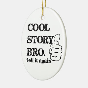 Cool storyの仲間が再び殴り合いを言う セラミックオーナメント