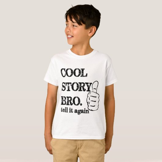 Cool storyの仲間が再び殴り合いを言う tシャツ (正面フル)