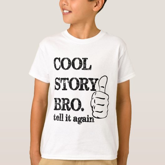Cool storyの仲間が再び殴り合いを言う tシャツ (正面)