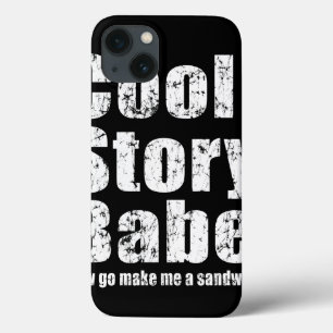 Cool storyの可愛い人は今します私にサンドイッチを行きます iPhone 13ケース