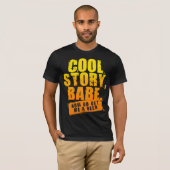 COOL STORYの可愛い人は今得ます私にビールを行きます Tシャツ (正面フル)