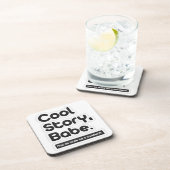 Cool storyの可愛い人は、今します私にサンドイッチを行きます コースター (右側)