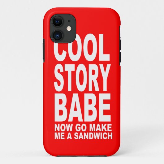 COOL STORYの可愛い人: 今あるために作りますサンドイッチは行きます Case-Mate iPhoneケース (裏面)