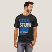 Cool storyの可愛い人。 今度は得ます私はビールを行きます tシャツ (正面フル)