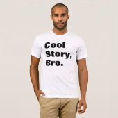 Cool storyの白 tシャツ (正面フル)