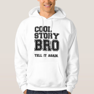 cool storyのbroのスエットシャツのフード付きスウェットシャツ パーカ