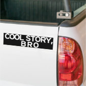 cool storyのbroのバンパーステッカー バンパーステッカー (トラック上)