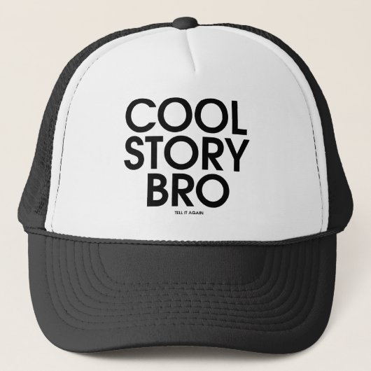 Cool storyのBroのミーム キャップ (正面)