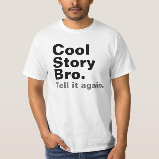Cool storyのBroのワイシャツ Tシャツ (正面)