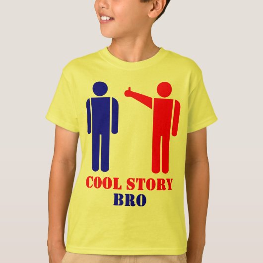 Cool storyのBroの主義 Tシャツ (正面)