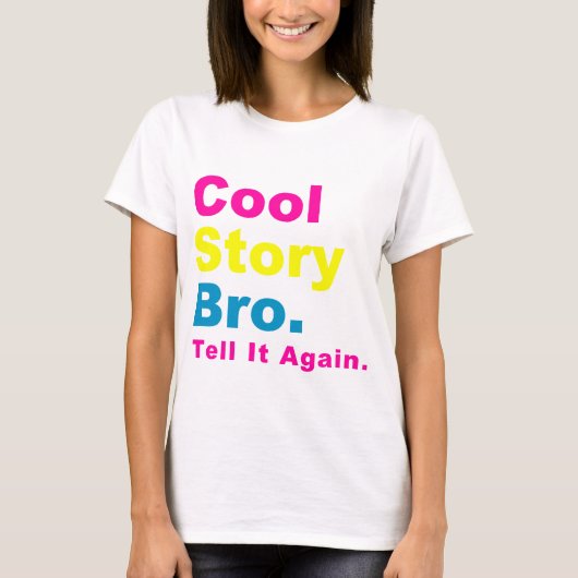 Cool storyのBroの南ビーチ Tシャツ (正面)