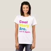 Cool storyのBroの南ビーチ Tシャツ (正面フル)
