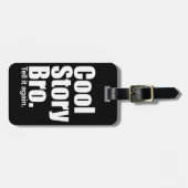 Cool storyのBroの荷物のラベル ラゲッジタグ (正面横)