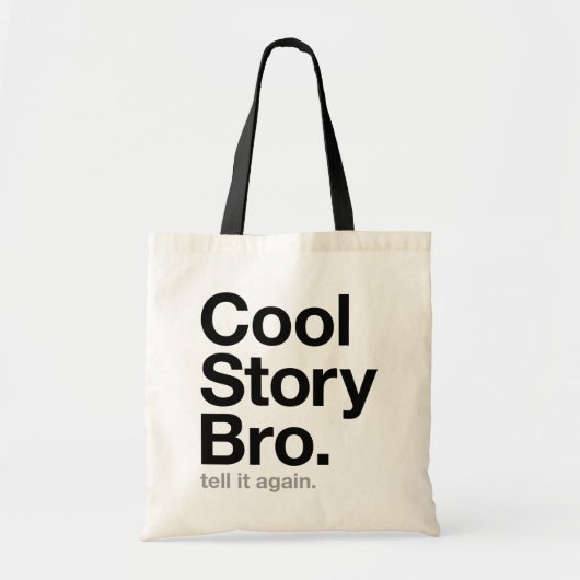 cool storyのbro。 それを再度言って下さい トートバッグ (正面)