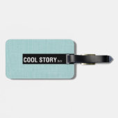 Cool storyブラッおもしろいグラゲージタグ ラゲッジタグ (裏面横)