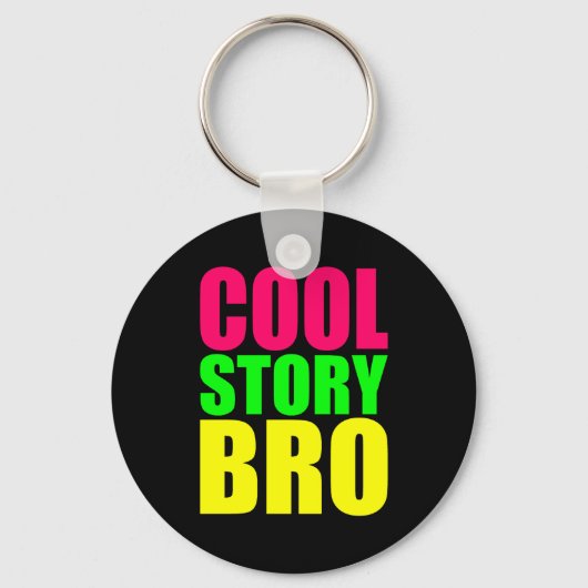 Cool storyブロインネオンスタイルカラー キーホルダー (正面)