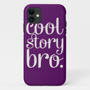 Cool storyブロパープル iPhone 11 ケース