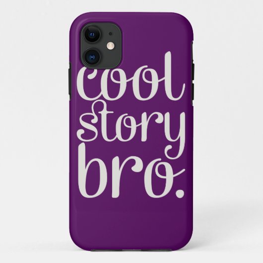 Cool storyブロパープル Case-Mate iPhoneケース (裏面)