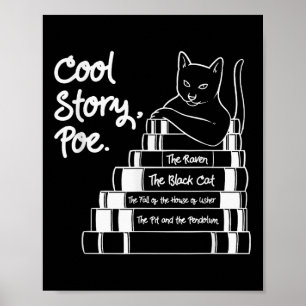 Cool storyポーブラックキャットエドガーアラン・ポー ポスター
