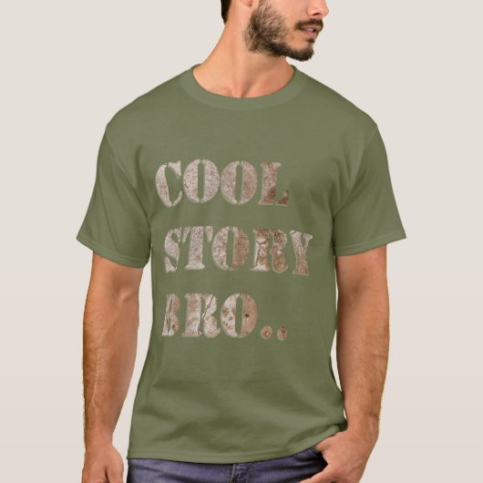 Cool story兄貴が死んだのか？ tシャツ (正面)