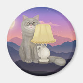 Cool story猫 マグネット (正面)