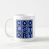 Cool story、インターネットミーム コーヒーマグカップ (左)