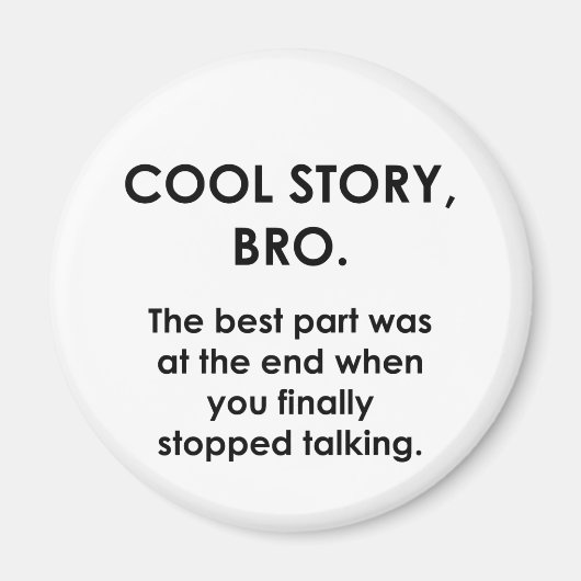 Cool story マグネット (正面)