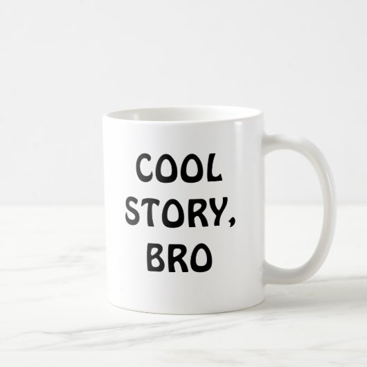 Cool story、Broのマグ コーヒーマグカップ (右)